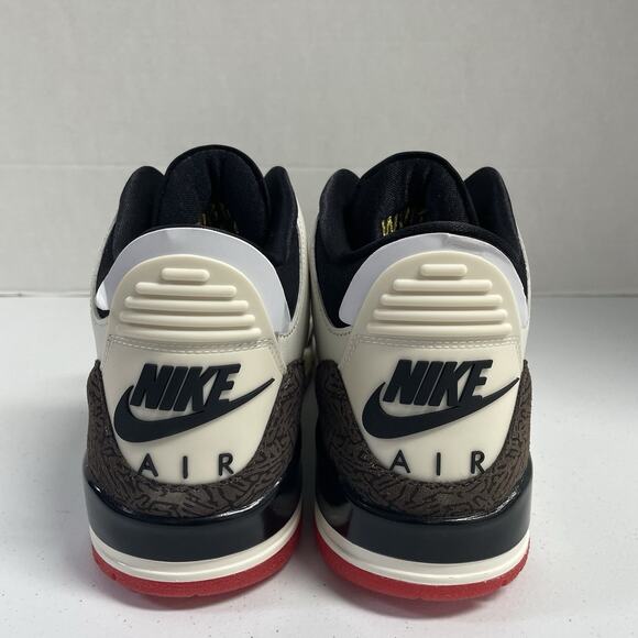 Air Jordan 3 Retro World’s Best Dad IF4396 103 Size 10.5 Men Father\'s Day White
